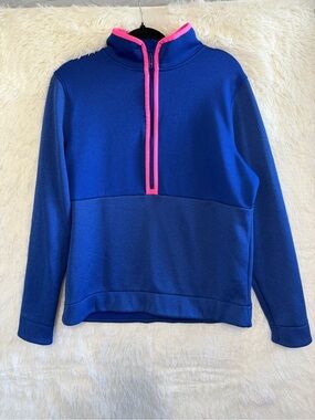 Under Armour Womens Storm Daytona Half Zip Sweatshirt L Water Repellent Golf